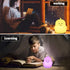 Yuede Kids Night Light (Silicone Light) USB Rechargeable Penguin Night Lights, 9 Colors Change with Touch Sensor and Remote Control for Baby/Kids/Adult Bedroom (Penguin)