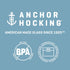 Anchor Hocking 1-Gallon Heritage Hill Jar, Set of 2