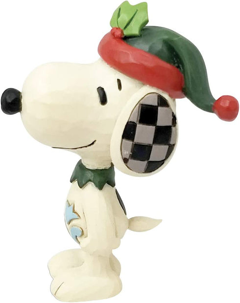 Enesco Peanuts by Jim Shore Mini Snoopy Elf Figurine