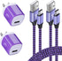 Fast Charging USB Type C Wall Charger for Samsung Galaxy Note 20/10, S22 S21 S20 FE/Ultra 5G S20+ S10 A51 A71 A11 A01 A21 A20 A50, 5V/1A Single Power Adapter Charger Block Cube 6ft USB C Cable, 2Pack