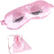 Silk Eye Sleep Mask Soft Sleeping Mask with Elastic Strap Blindfold Comfort Eye Shade Cover for Kids Girl Women Men