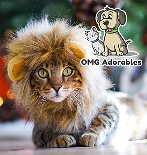 Lion Mane Costume for Cat (Cat) - Halloween Special