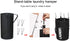 Chrislley 106L Collapsible Laundry Bag Backpack Laundry Liner Extra Large Laundry Basket Foldable Laundry Hamper Dirty Clothes Hamper for Laundry?Black?