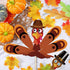 Outus Thanksgiving Pumpkin Turkey Making Kit for Thanks and Gives Party Fall Turkey Craft Kit Thanksgiving Party Make a Turkey Games Thanksgiving Party Decorations
