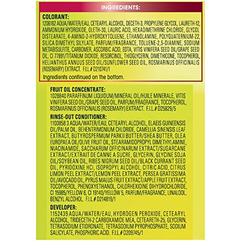 Garnier Hair Color Nutrisse Nourishing Creme, 42 Deep Burgundy (Black Cherry) Red Permanent Hair Dye, 1 Count (Packaging May Vary)