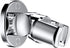 Shower Head Holder Wall Mounted, Screw Mounted Shower Spray Holder,Adjustable Handheld Shower Head Bracket,Shower Holder for Universal Wall Bathroom with Wall Anchors and Screws (Chrome Polished)