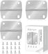 AIEVE Cooler Hinges and Screws Set,Cooler Replacement Hinges,Stainless Steel Hinges and Screws Replacement for Coleman Coolers
