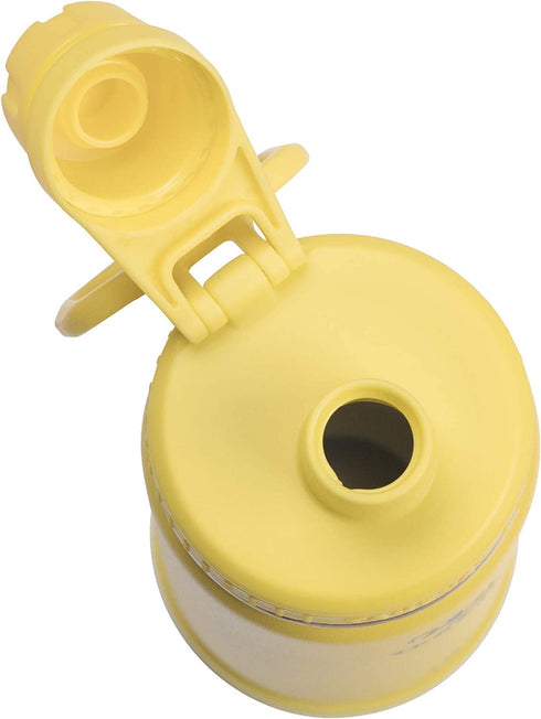 Takeya Actives Insulated Stainless Steel Water Bottle with Spout Lid, 24 Ounce, Canary