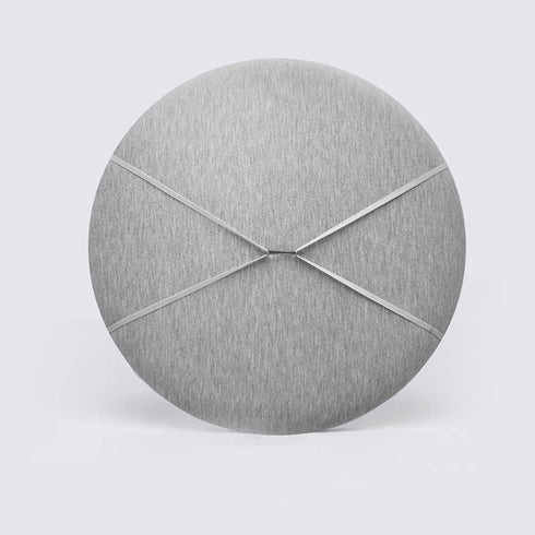 Zituop Stool Cushion Round Comfortable Memory Foam Padded Stool Covers Bar Seat Cushion with Elastic and Non-Slip Band (Light Grey, 13.8inch)
