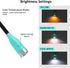 Book Reading Light, Neck Light Anywhere Hands Free, Flexible, Lightweight Comfortable Wear, Rechargeable,3 Modes Reading Lights for Books in Bed with Amber Light. Gifts for Knitters & Crafts(Green)