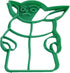 Inspired By Yoda in a Pod, with Coffee/Soup Cup, Happy and Frowning Cookie Cutters (4 Pack)