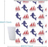 Gdmoon Sea Animals Whale Shower Curtain Navy Whale Nautical Ocean Theme Cartoon Home Decor Polyester Fabric Waterproof Durable Bathroom Curtain with 12 Hooks 72x72In YLWHGD1086