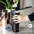 Simple Modern Insulated Tumbler Cup with Flip Lid and Straw Lid | Reusable Stainless Steel Water Bottle Iced Coffee Travel Mug | Classic Collection | 28oz (830ml) Pattern: Ocean Geode