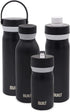 BUILT Cascade Water Bottle, 18 ounces, Black