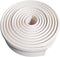 Vosarea Home Decoration Modelling Crown Mouldings Trim Flexible Molding Ceiling Border Line Interior Decoration Wall Edge Protector, Off White, Length 5M/196.85Inch, Width 3cm/1.18Inch