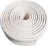 Vosarea Home Decoration Modelling Crown Mouldings Trim Flexible Molding Ceiling Border Line Interior Decoration Wall Edge Protector, Off White, Length 5M/196.85Inch, Width 3cm/1.18Inch