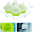 Silicone Rose Ice Cube Tray,Easy Release Large Novelty Ice Ball Maker Mold with Lid,Rose Shaped Sphere Ice Mold for Whiskey,Cocktails,Homemade Juice,Chilled Drink