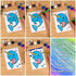 Horizon Group USA Pre-Printed Canvas & Paint Art Set. Ready to Paint 5" x 7" Canvas Panels, 12 Tempera Paints, 6 Easy-Grip Assorted Paintbrushes Included. Dino, Space & Food.