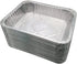 HOMEDECISION 323X266X64mm(12.7X10.47X2.51inch) Disposable Aluminum Foil Containers Steam Table Deep Pans 30-Pack