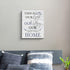 This Is Us Wall Decor, Inspirational Canvas Print Wall Art, Big Size Rustic Signs Home Decoration, 12 x 15 Inch (White)