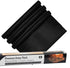 3 Pack Non-Stick Heavy Duty Oven Liners Set by Grill Magic - Thick, Heat Resistant Fiberglass Mat - Easy to Clean, Reduce Spills, Stuck Foods & Clean Up - BPA Free Kitchen Friendly Cooking Accessory