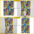 Franco Kids Room Window Curtains Drapes Set, 82 in x 63 in, Pokemon