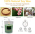 12 Packs Scented Aromatherapy Candle Set, 1.8 Oz Soy Votive Candle for Home Decoration, Candle Gifts for Christmas Thanksgiving and Anniversary