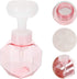 YARNOW Foaming Soap Dispenser Flower Shape Empty Foam Liquid Bottle Plastic Press Bottles for Kitchen