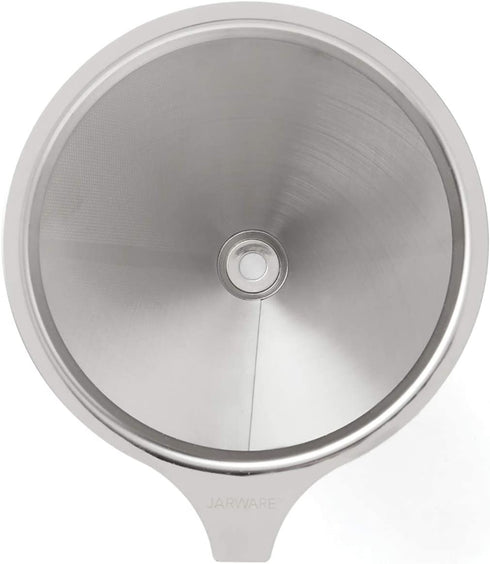 Jarware Stainless Steel Pour Over Coffee Drip Filter for Regular & Wide-Mouth Mason Jars