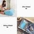 Leg Elevation Pillow,Inflatable Wedge Pillow Legs Elevates to Relax Muscles,Relax Muscles,Reduce Swelling,Leg Pain,Back Pain,Improves Circulation