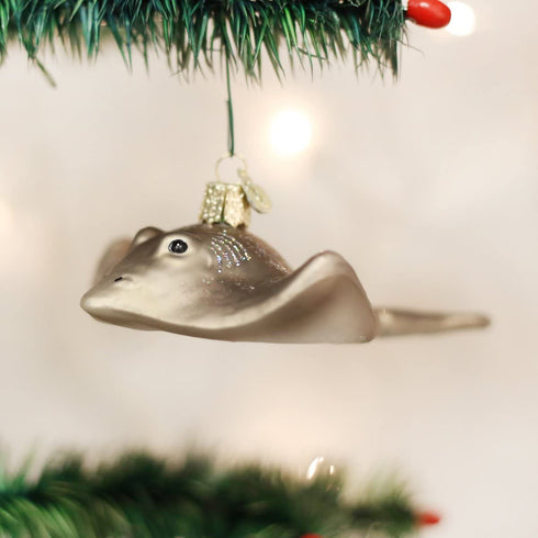 Old World Christmas Stingray Glass Blown Ornaments for Christmas Tree
