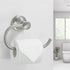 BESy Brushed Nickel Toilet Tissue Paper Holder Brushed Nickel Bathroom Accessories Toilet roll Paper Hanger, Wall Mounted, Rustproof