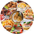 TEMCHY Spider Strainer Wire Skimmer Ladle Stainless Steel Mesh Spider Food Dumpling Noodle Frying Asian Strainer, 5-Inch Strainer Basket