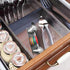 Sunnyac Measuring Spoons with Strong Magnets, Set of 8 Stainless Steel Measuring Spoons with Leveler, Double-Ended Metal Teaspoon and Tablespoon for Dry and Liquid Ingredients (Multi-colored)