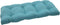 Pillow Perfect 507095 Outdoor/Indoor Forsyth -Pool Tufted Loveseat Cushion, 44" x 19", Turquoise