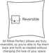 Pillow Perfect Outdoor/Indoor Alatriste Ivory Lumbar Pillows, 11.5" x 18.5", Floral, 2 Piece