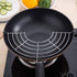 Oil Strainers Shelfs for Frying Pan, Stainless Steel Kitchen Wok Frying Pan Shelfs Food Cooling Rack(Large)