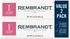 Rembrandt Intense Stain Toothpaste, Mint, 3.5 Oz (Pack of 2)