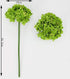 High Details Hydrangea Silk Flowers (About 225 Petals Each Flower), Artificial Hydrangea Flowers, Green Silk Hydrangea Flowers Pack of 4 (Green)
