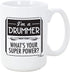 Christmas Gifts for Drummers Women Men Boyfriend Girlfriend Birthday Unique Best Cheap Funny Perfect Mug Drummers Girl Prime Gift Bag Mens Ideas Cool Dad Novelty Boyfriend Man Musician