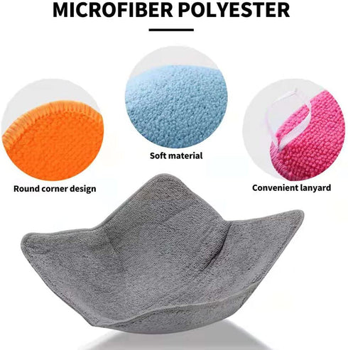 8 Pieces Bowl Huggers 2 Sizes Microwave Safe Bowl Huggers Color Bowl Holder Polyester Hot Bowl Holder Protect Your Hands for Hot and Cold Bowls