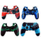 Silicone PS4 Controller Skin, 4 Pack Camouflage Protective Cover for Sony Playstation 4 PS4/PS4 Slim/PS4 Pro Controller (4 Pack)