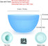 6-inch / 32-ounce Plastic Bowls for Cereal or Salad | set of 12 in Coastal Colors