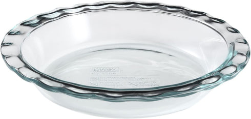 Pyrex Easy Grab 9.5" Glass Pie Plate
