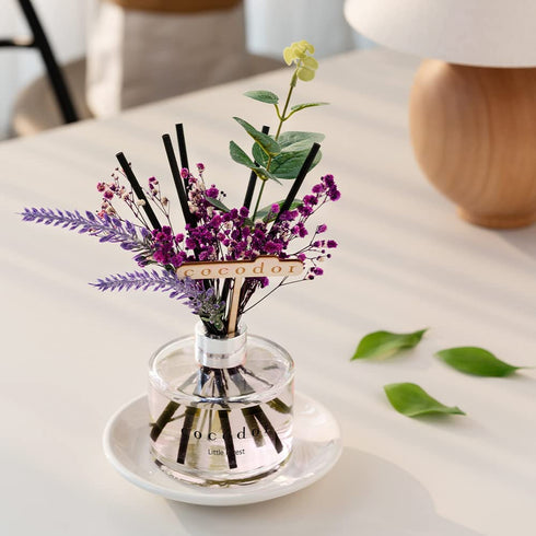 COCODOR Lavender Reed Diffuser/Garden Lavender / 6.7oz(200ml) / 1 Pack/Home Decor & Office Decor, Fragrance and Gifts