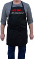 All This And I Can Cook! Funny Black Apron For Men & Women