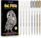 dainayw 3 Colors Gel Pen Set - White, Gold and Silver 0.8 mm Nibs Gel Ink Pens, Archival Ink Rollerball Pens for Black Paper Drawing, Sketching, Illustration Design and Adult Coloring Book, Pack of 8
