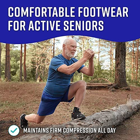 Bitly Plantar Fasciitis for Women & Men Socks Foot & Ankle Compression Sleeve, Black, XL