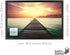 Snap 10FW1569E Solid Wood Wall Poster Picture Frame, 12" x 18", Black