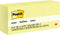 Post-it Mini Notes, 1.5x2 in, 12 Pads, America's #1 Favorite Sticky Notes, Canary Yellow, Clean Removal, Recyclable (653)